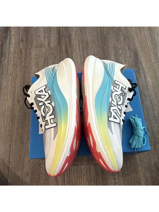HOKA Rocket X 2 Men\'s Size 10 Carbon Plated Racing Shoes Retail $200 main image 4